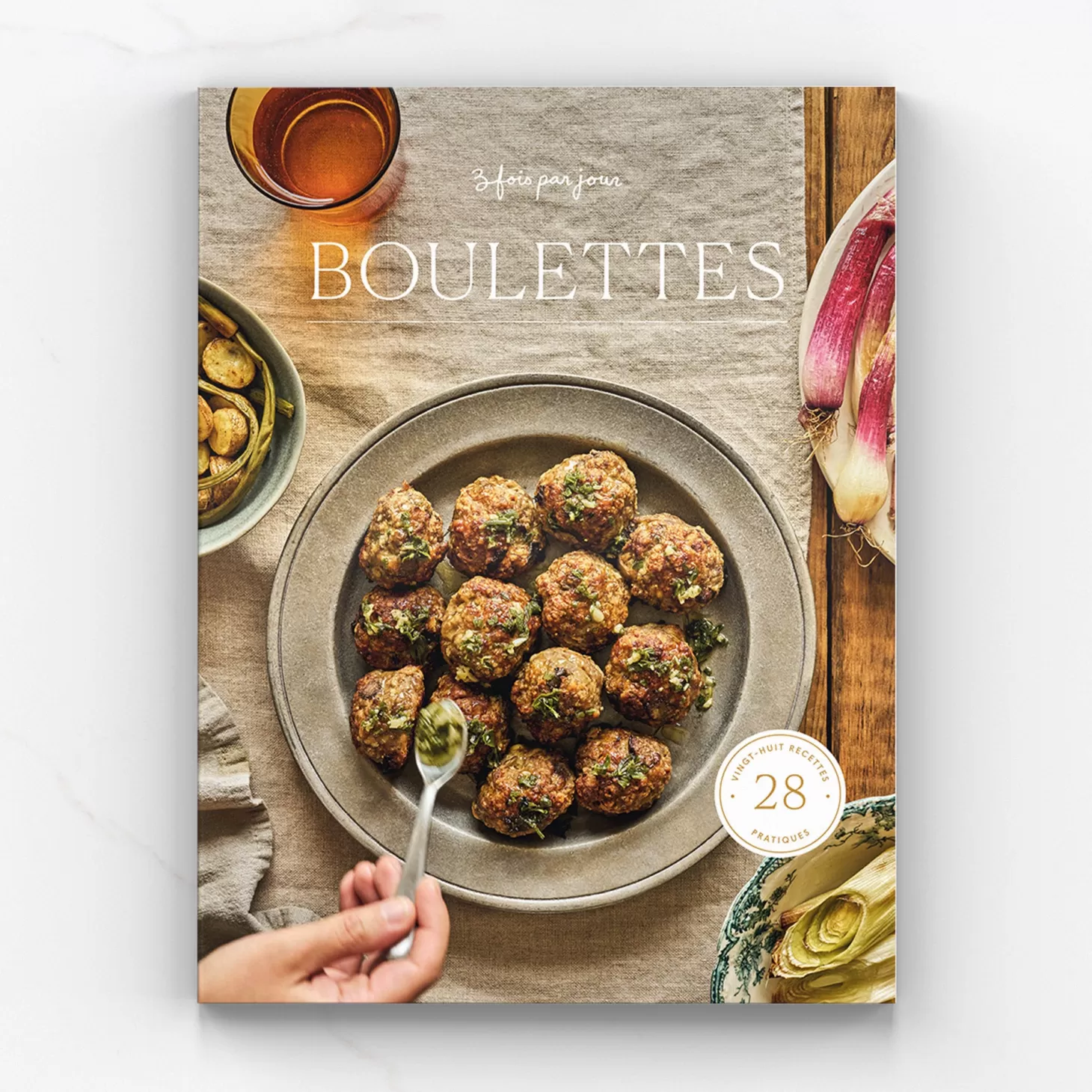 Trois fois par jour Carnet De Recettes - Boulettes Outlet