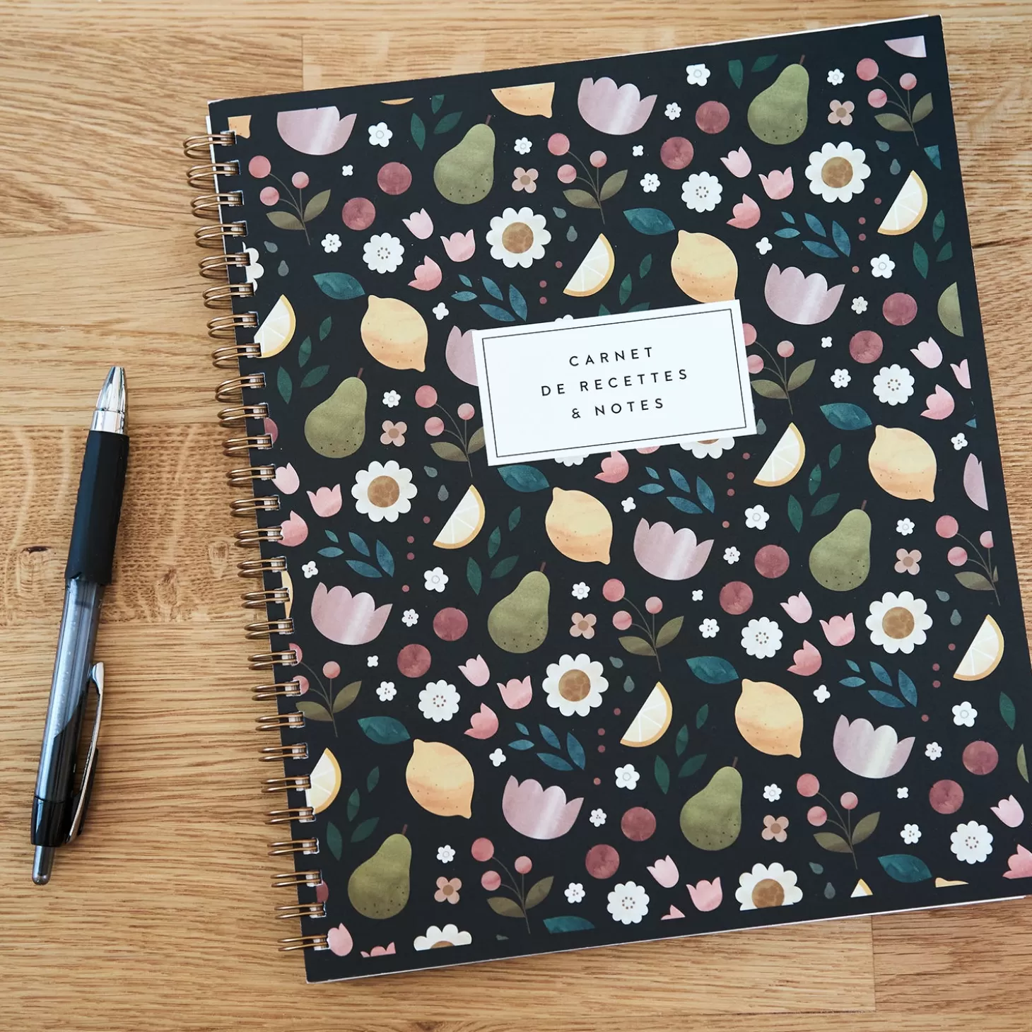 Trois fois par jour Carnet De Recettes & Notes - Marine Best Sale