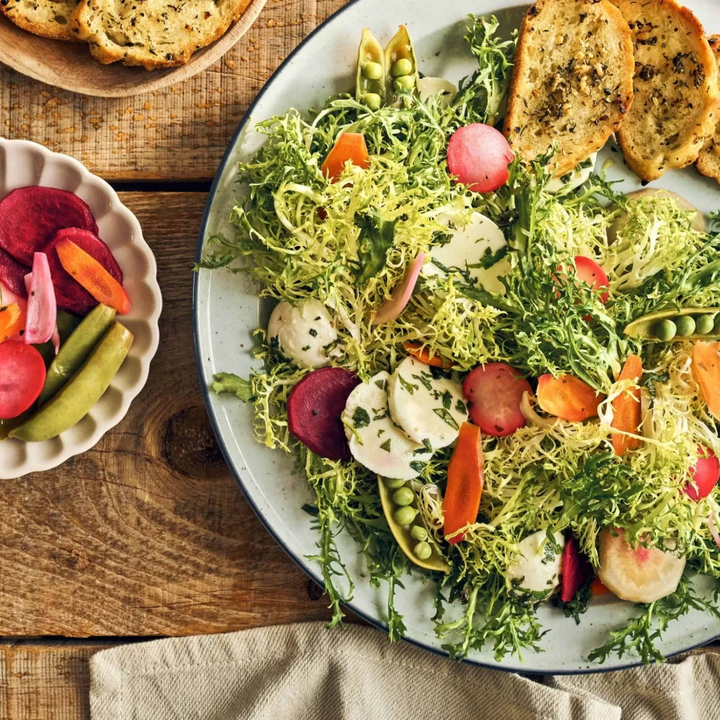 Trois fois par jour Carnet De Recettes - Salades Printanieres Best