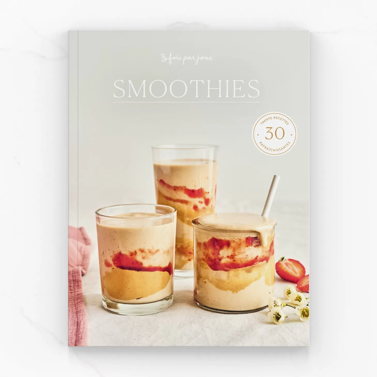 Trois fois par jour Carnet De Recettes - Smoothies Store