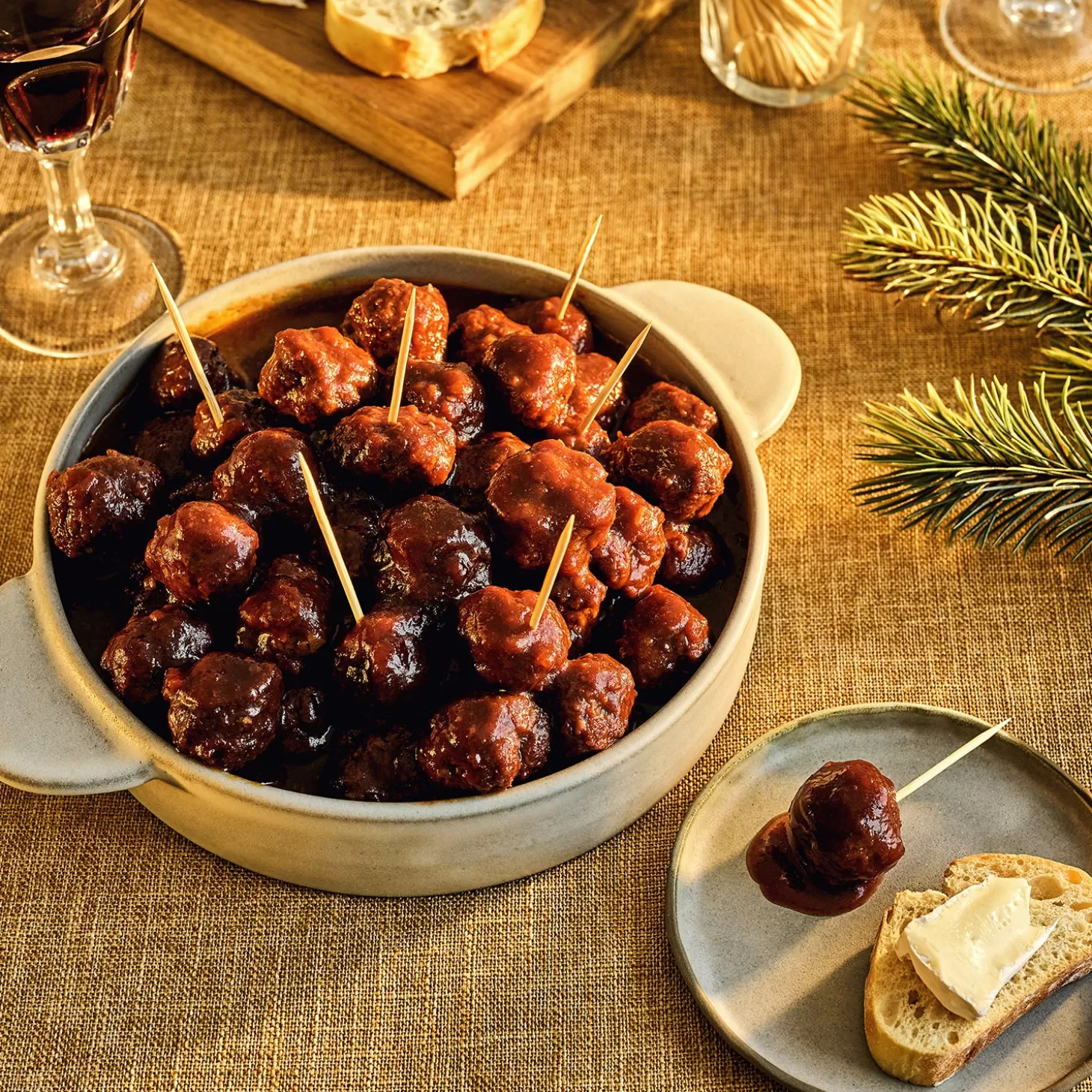 Trois fois par jour Carnet De Recettes Bouchees Festives Store