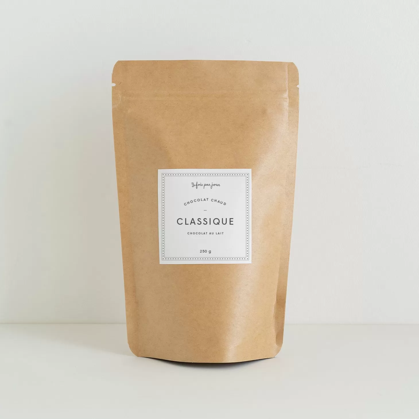 Trois fois par jour Chocolat Chaud Classique Store