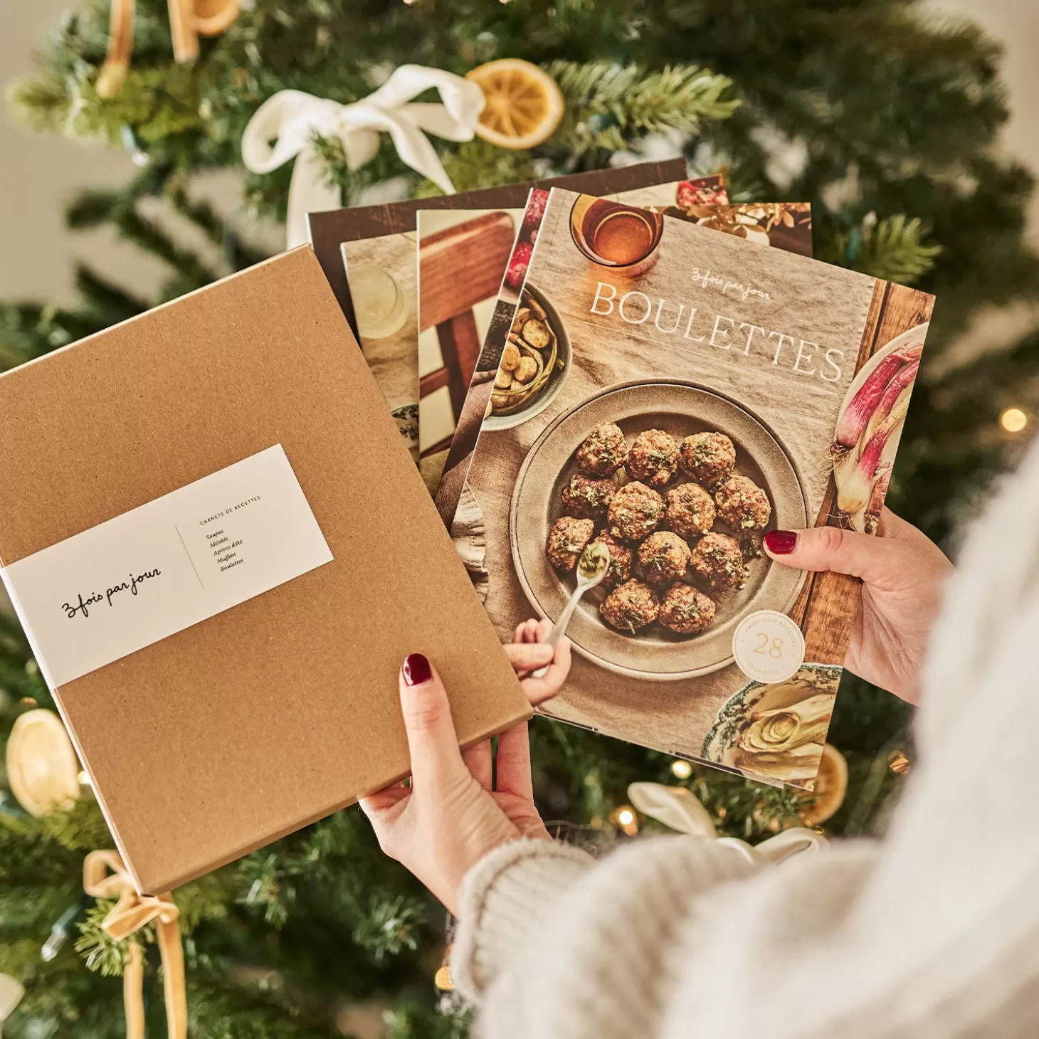 Trois fois par jour Coffret | Carnets De Recettes (Numeros 1 A 5) Best