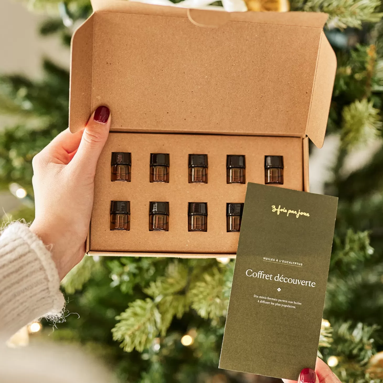 Trois fois par jour Coffret Decouverte | 10 Huiles À Diffuser - Eucalyptus Flash Sale