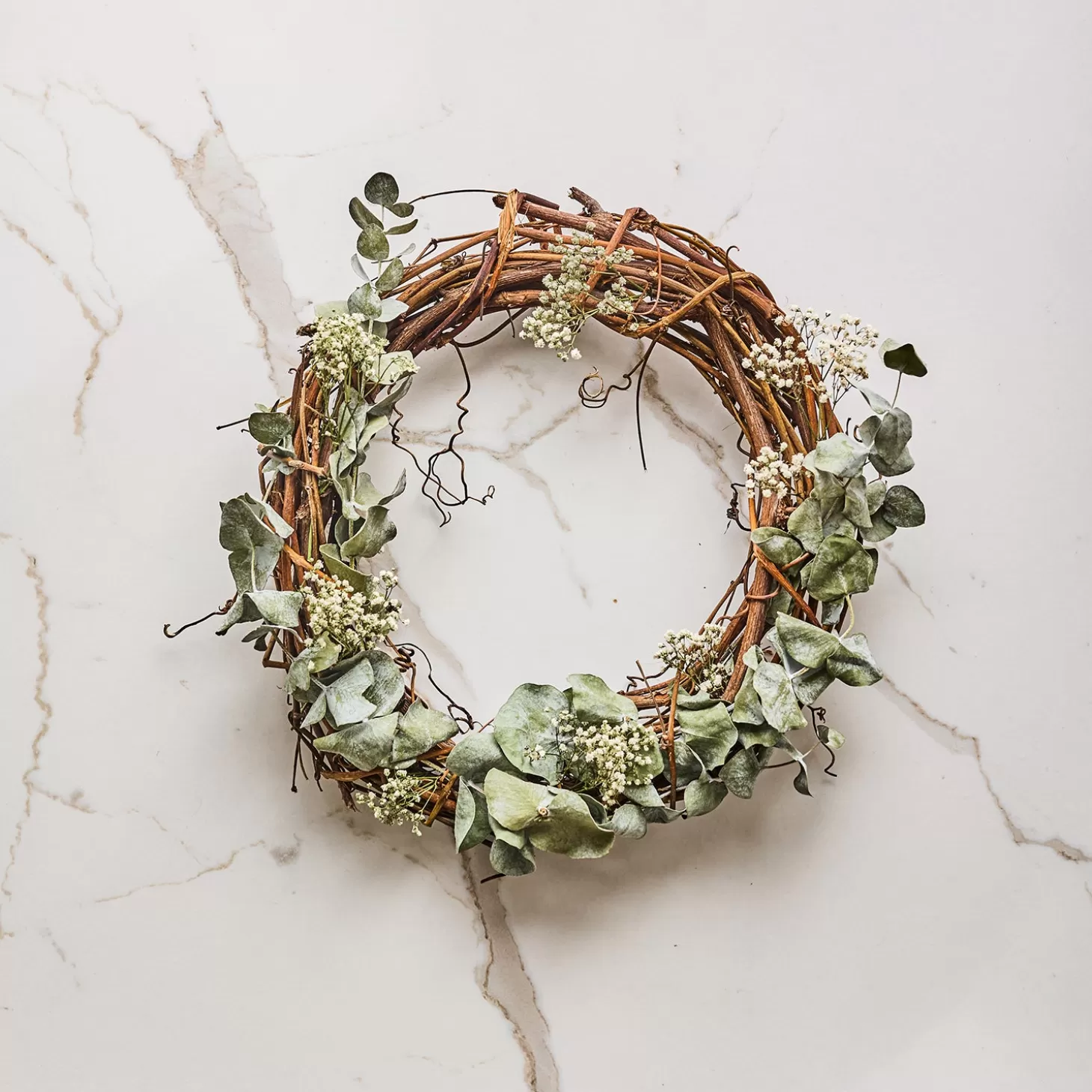 Trois fois par jour Couronne Eucalyptus Seche Cheap