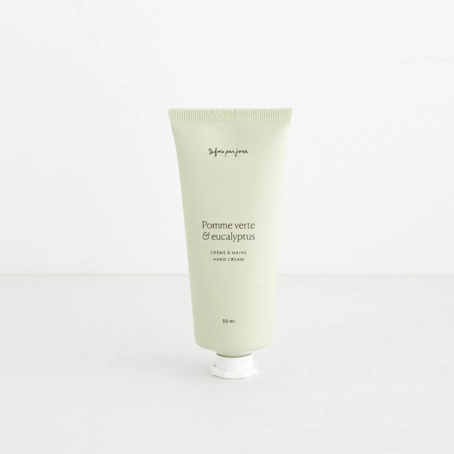 Trois fois par jour Creme A Mains Reparatrice — Pomme Verte & Eucalyptus Discount