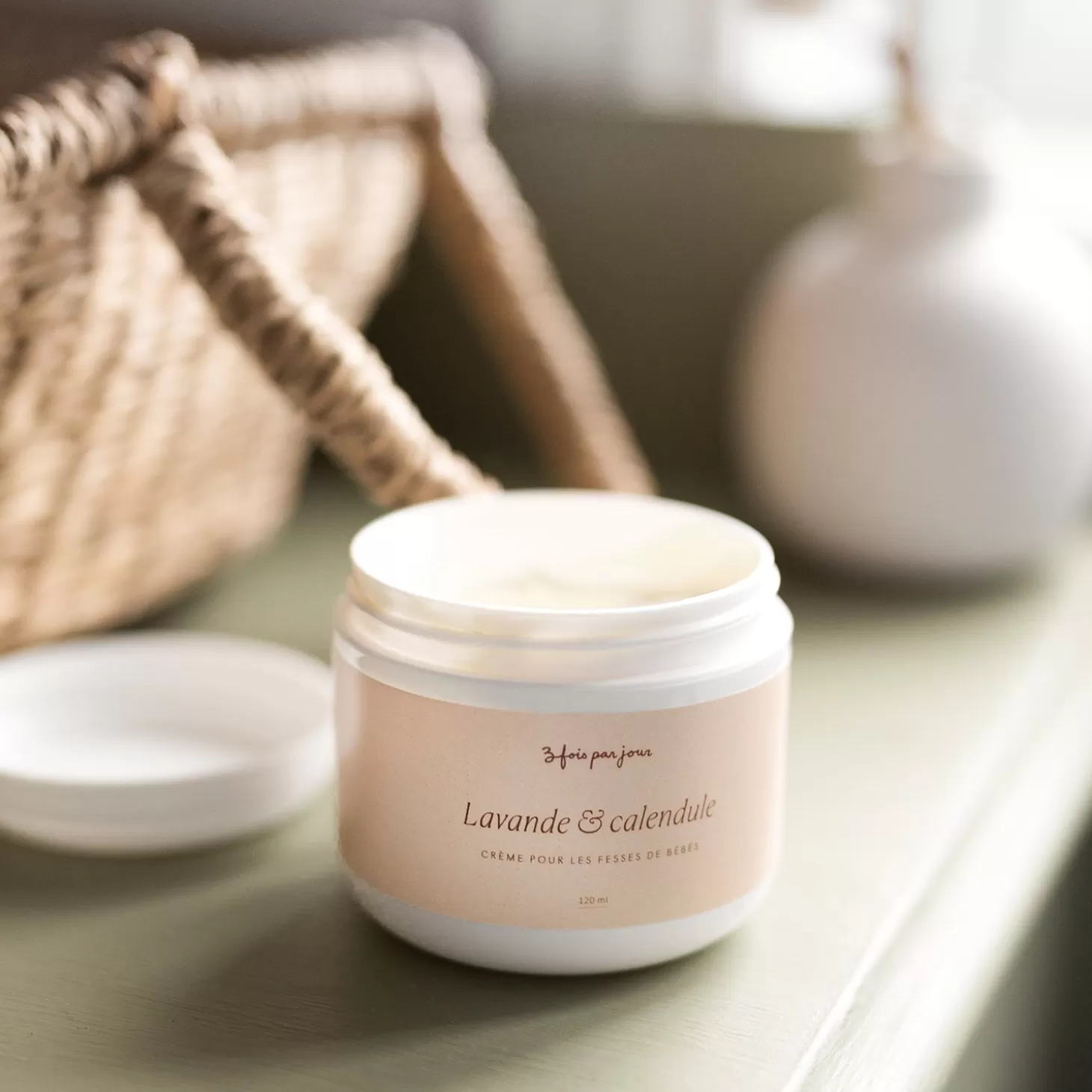 Trois fois par jour Creme Pour Les Fesses De Bebes - Lavande & Calendule Best