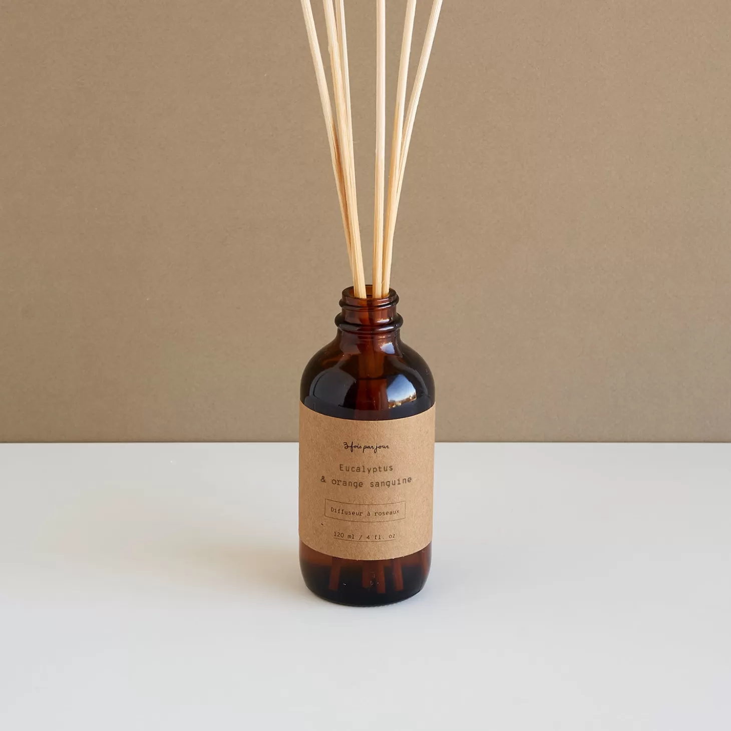 Trois fois par jour Diffuseur À Roseaux Eucalyptus & Orange Sanguine Shop