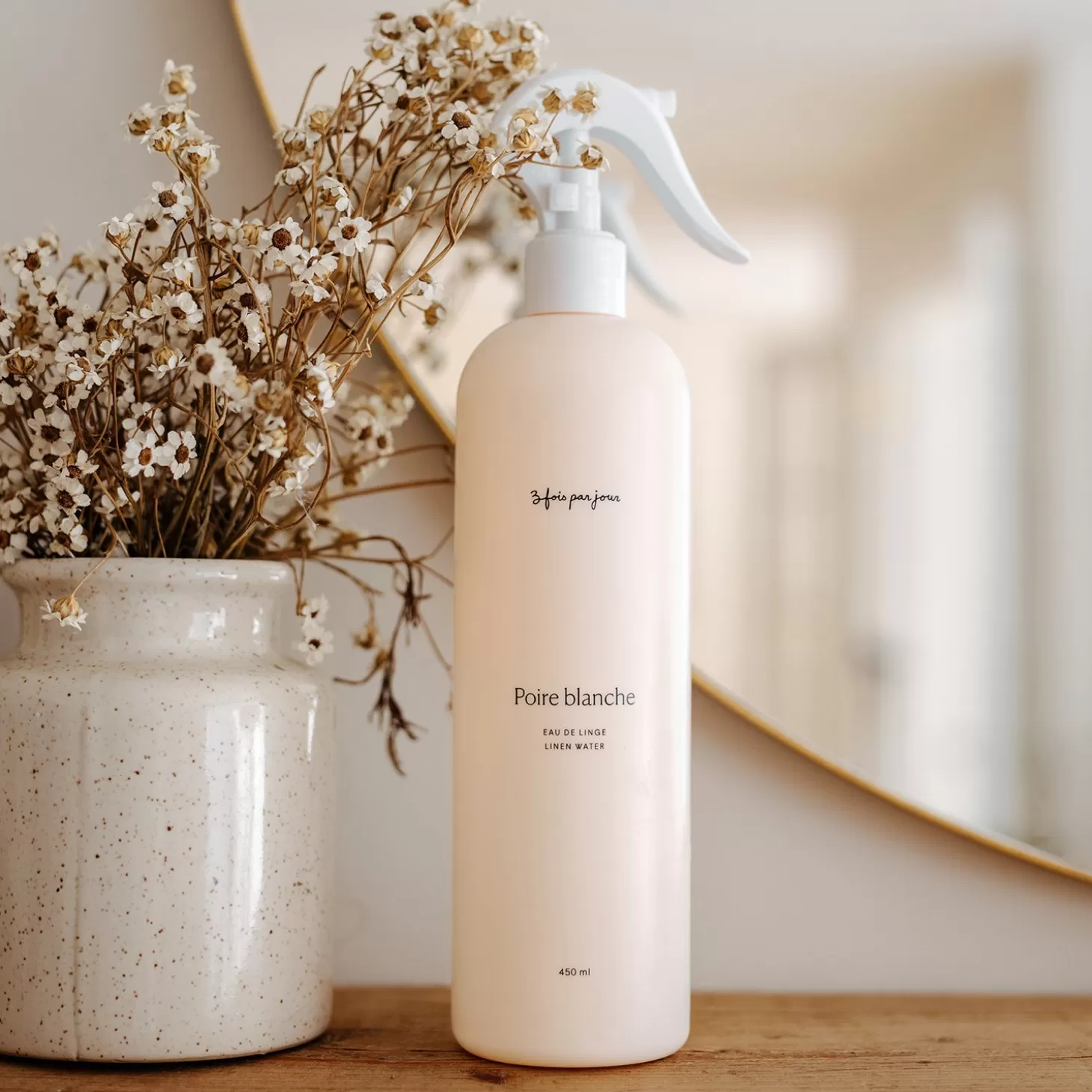 Trois fois par jour Eau De Linge Poire Blanche — 455 Ml Best