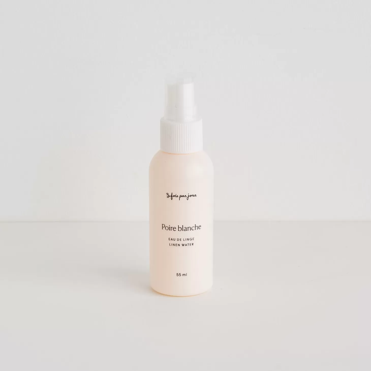 Trois fois par jour Eau De Linge Poire Blanche — 55 Ml Fashion