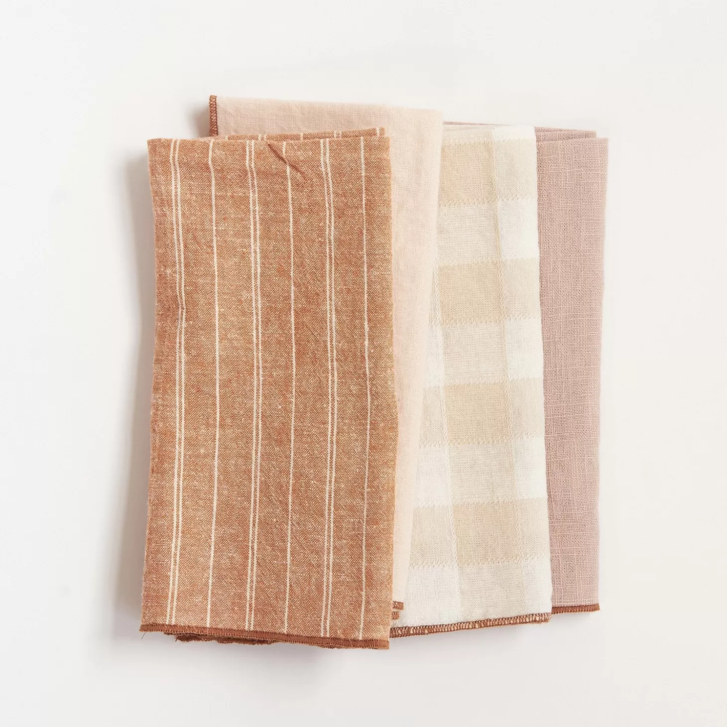 Trois fois par jour Ensemble De 4 Serviettes De Table Shop