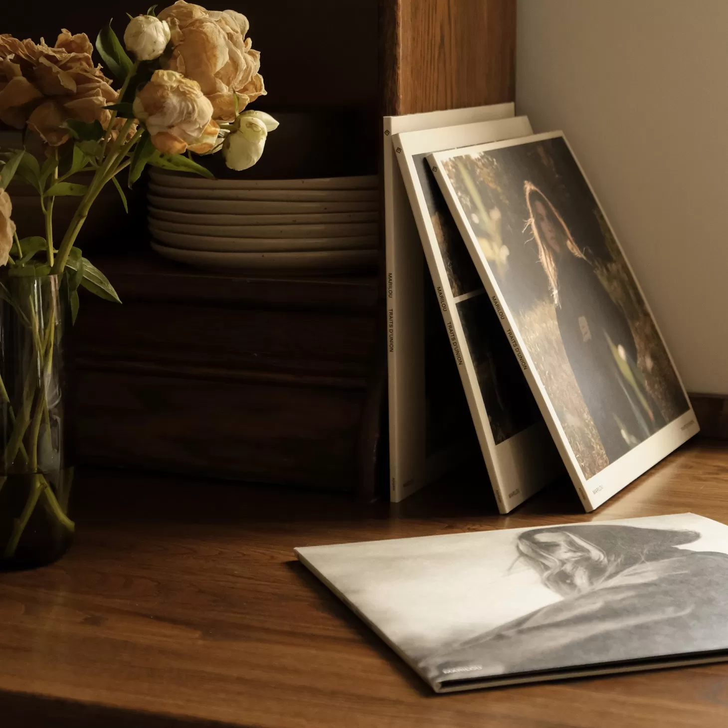 Trois fois par jour Ensemble De 4 Vinyles - Traits D'Union Cheap