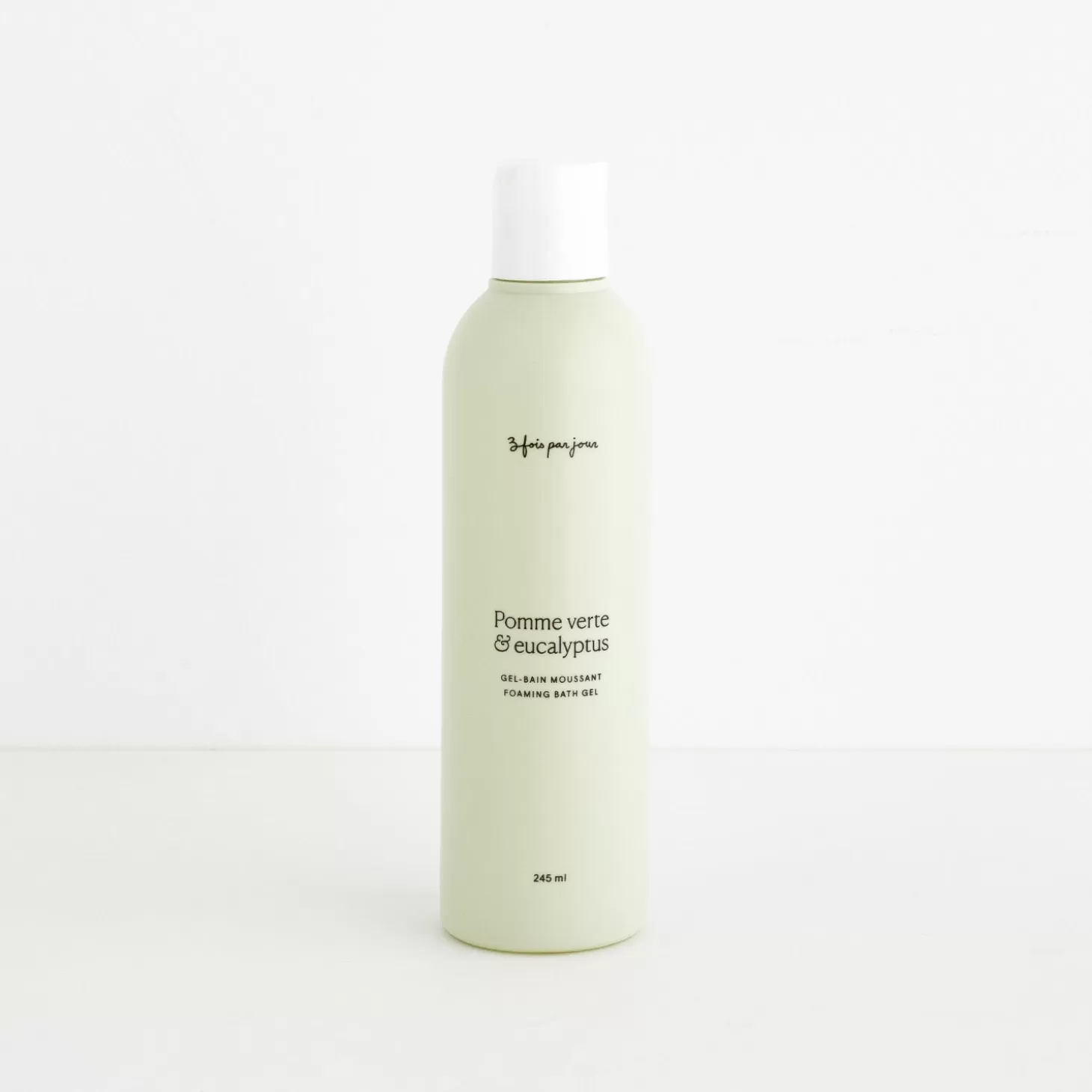 Trois fois par jour Gel-Bain Moussant — Pomme Verte & Eucalyptus Fashion