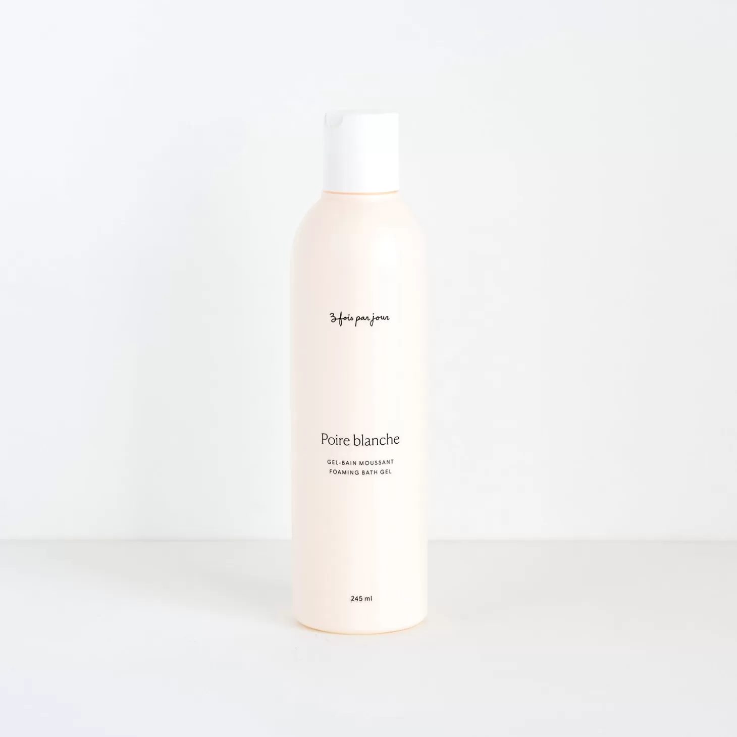 Trois fois par jour Gel-Bain Moussant Poire Blanche Store