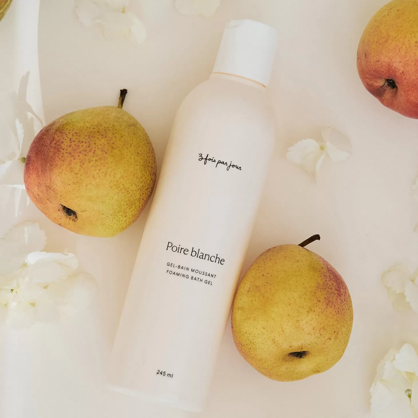 Trois fois par jour Gel-Bain Moussant Poire Blanche Store