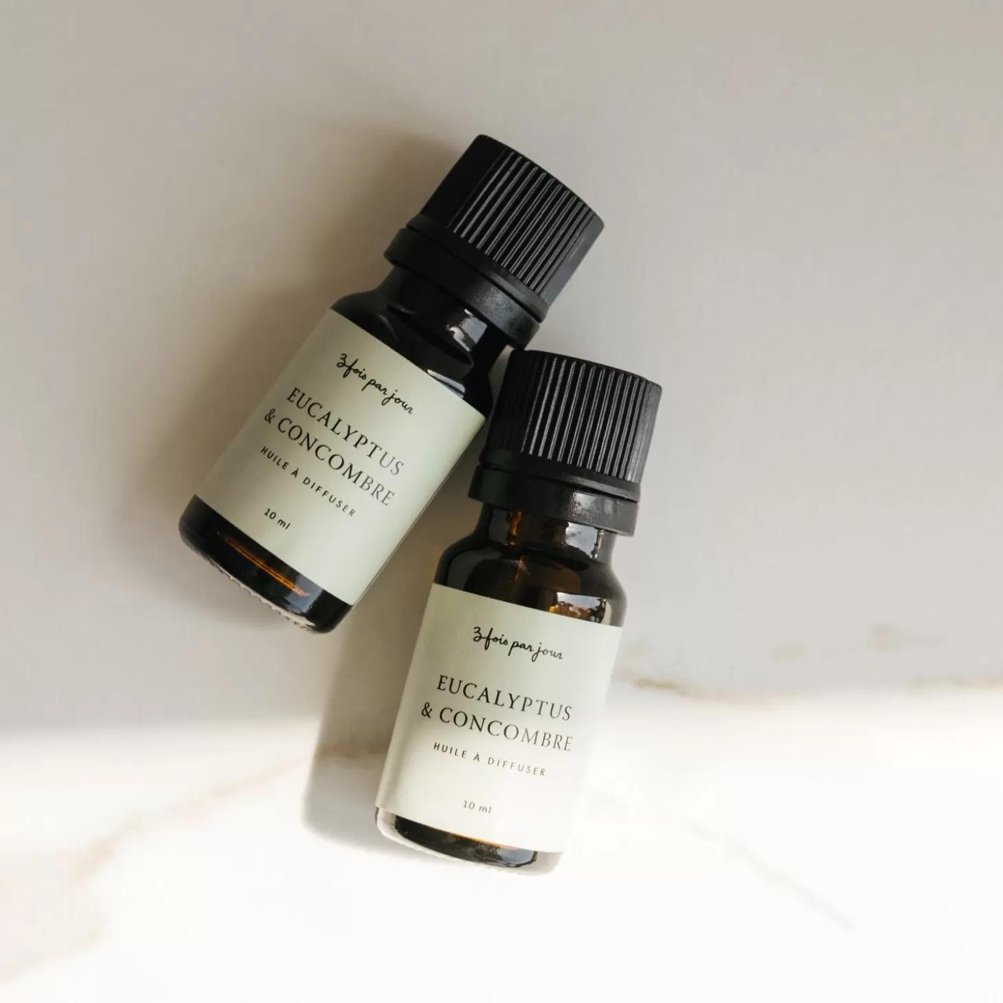 Trois fois par jour Huile À Diffuser - Eucalyptus & Concombre Store