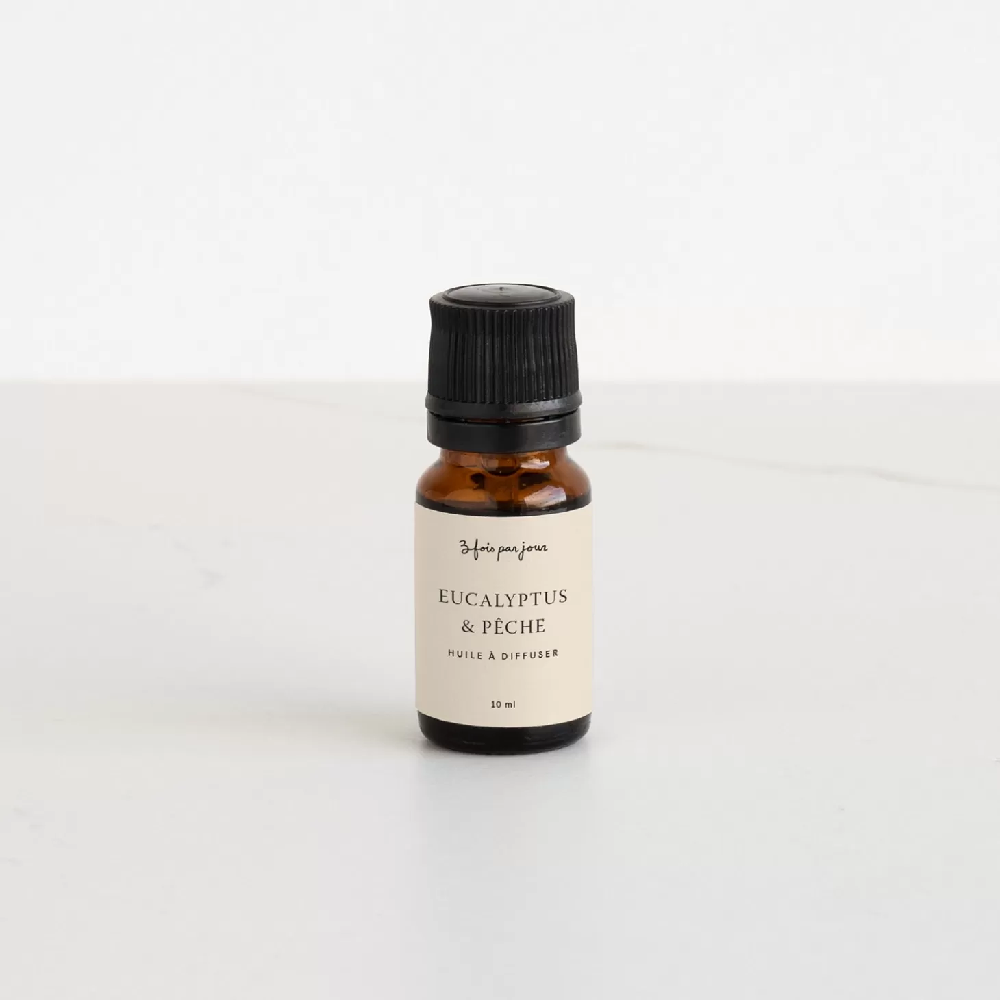 Trois fois par jour Huile À Diffuser - Eucalyptus & Peche Sale
