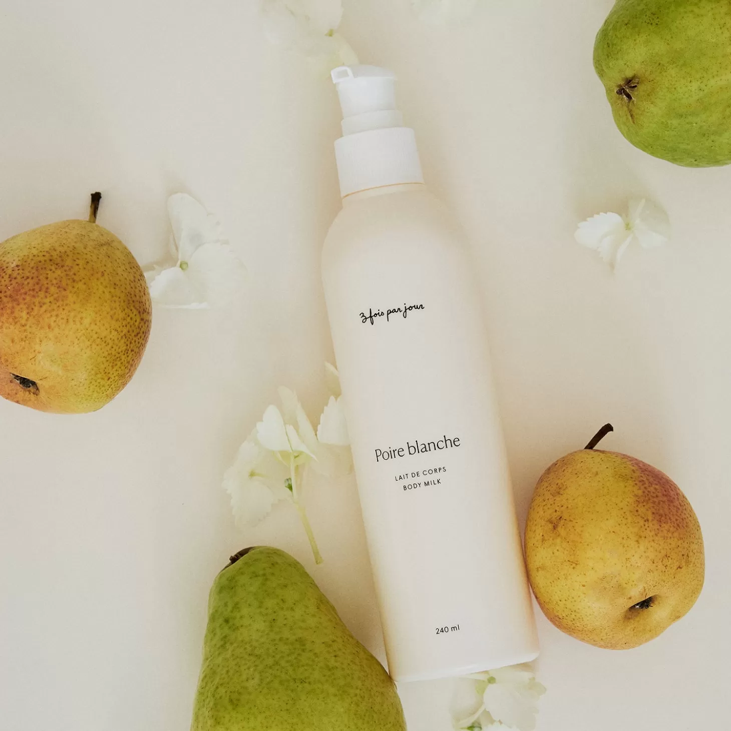 Trois fois par jour Lait De Corps Poire Blanche Outlet