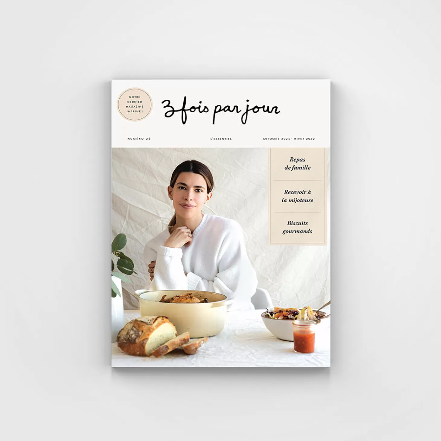 Trois fois par jour Magazine No 26 - Automne 2021 Cheap