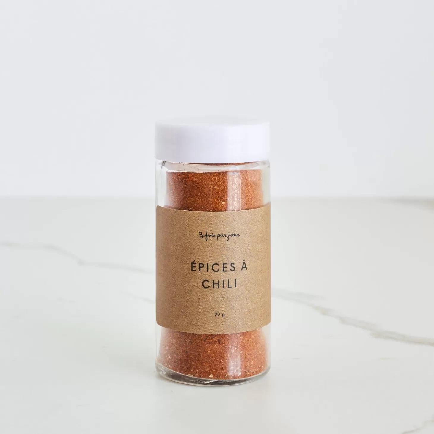 Trois fois par jour Melange D'Epices A Chili Hot