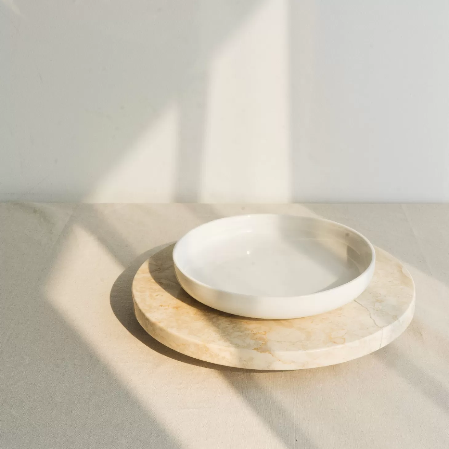 Trois fois par jour Nappe En Lin — Avoine Flash Sale