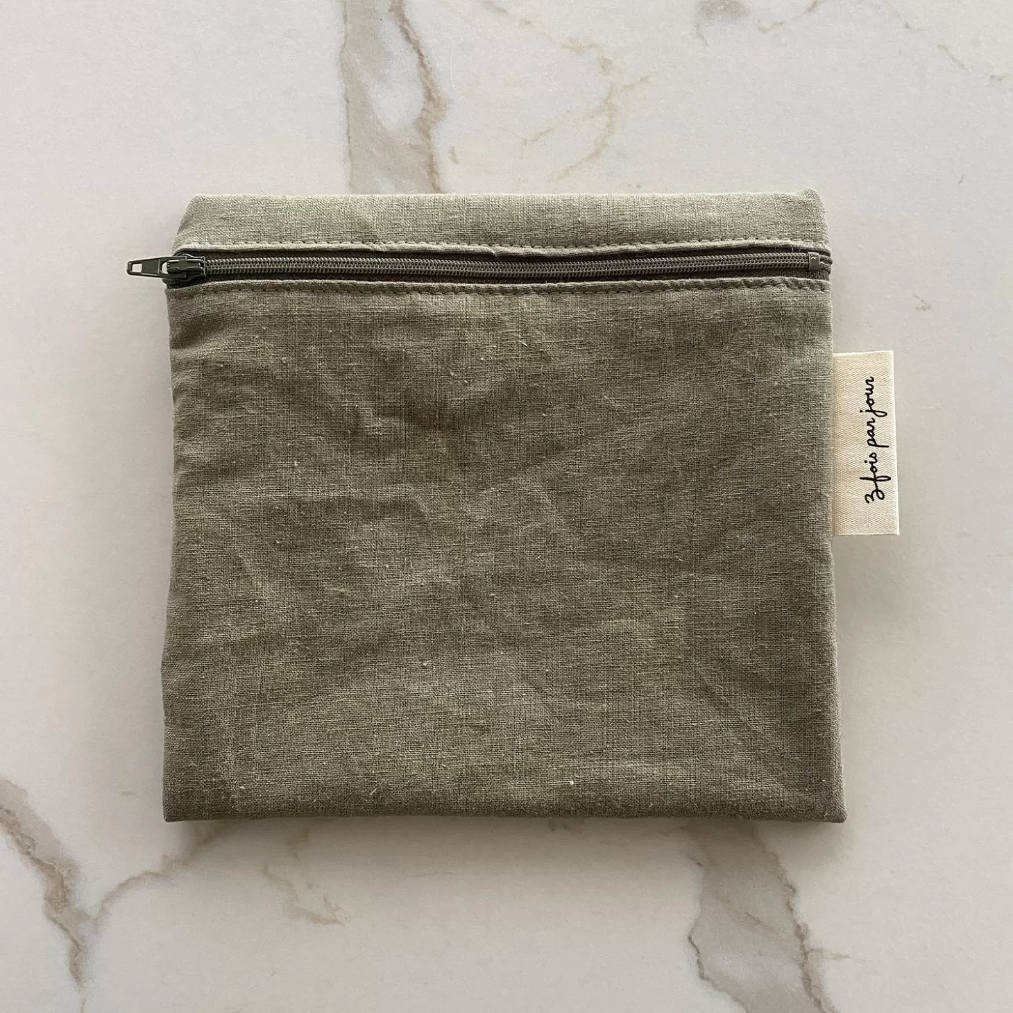 Trois fois par jour Sac A Collation Reutilisable Store