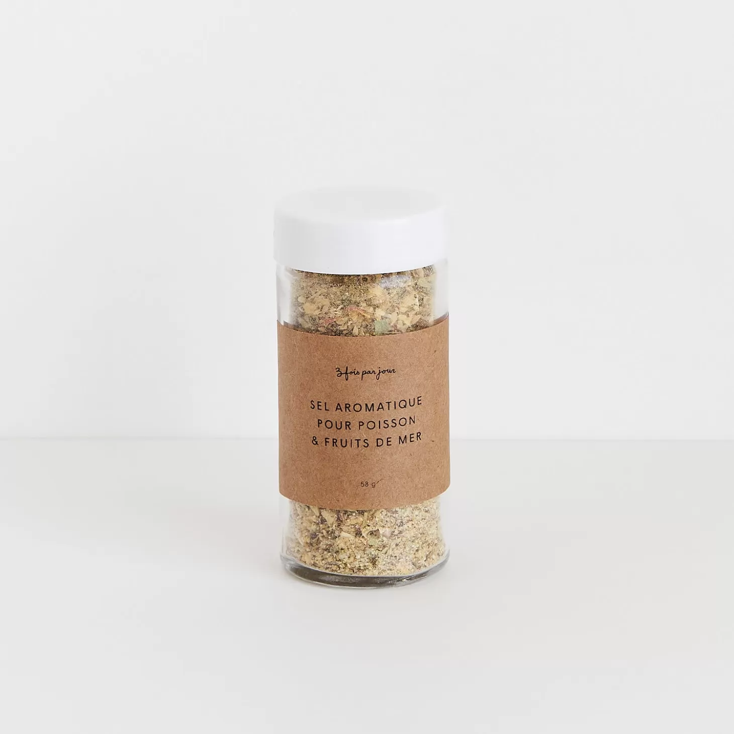 Trois fois par jour Sel Aromatique Pour Poisson & Fruits De Mer Shop