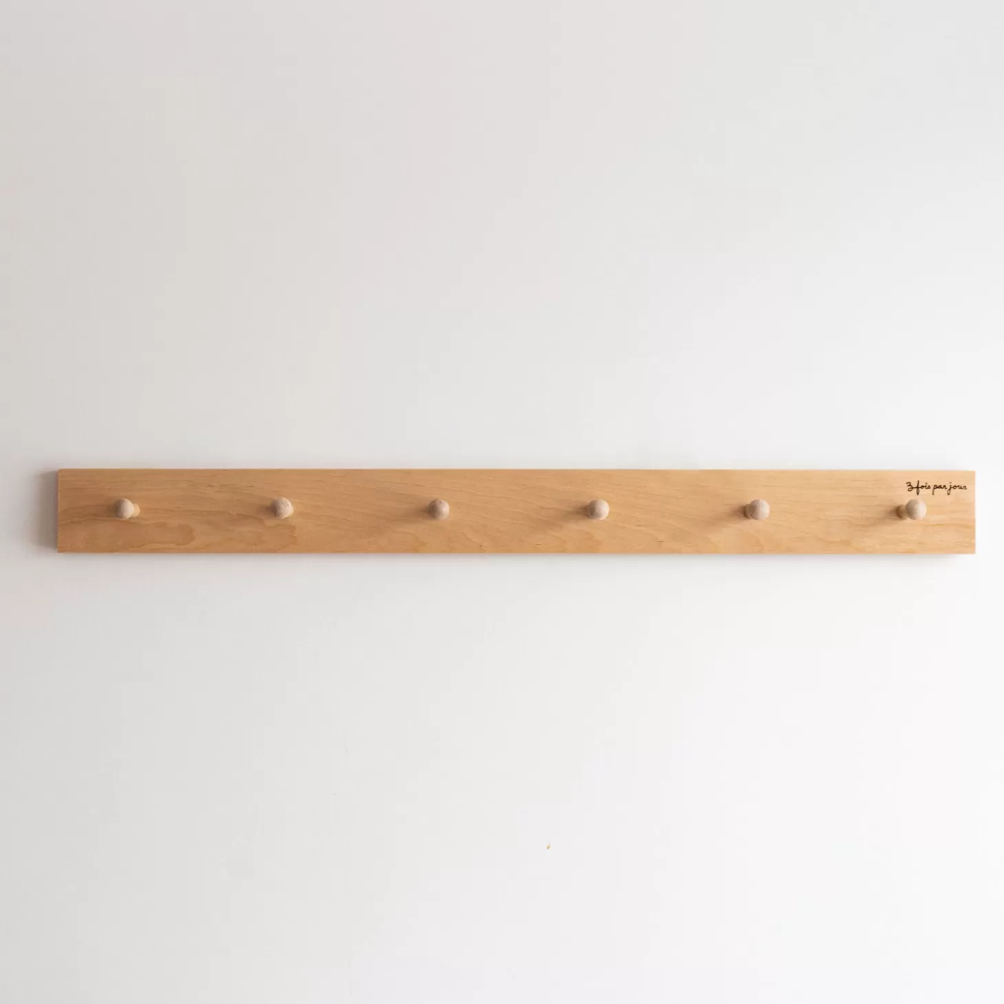 Trois fois par jour Support Mural - 6 Crochets Discount