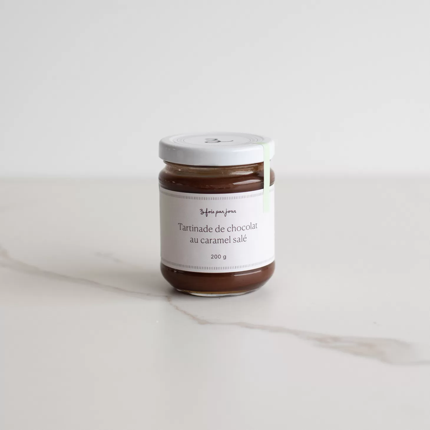 Trois fois par jour Tartinade Chocolat & Caramel A La Fleur De Sel Sale