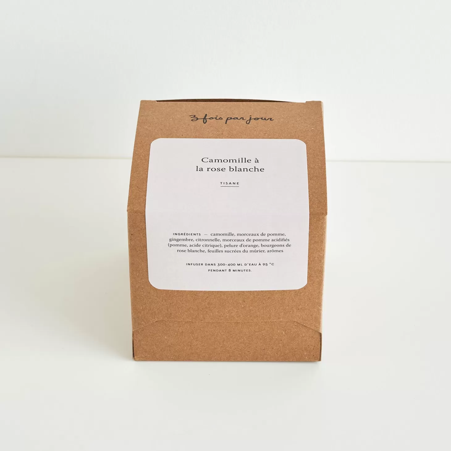 Trois fois par jour Tisane En Sachets Camomille A La Rose Blanches Outlet