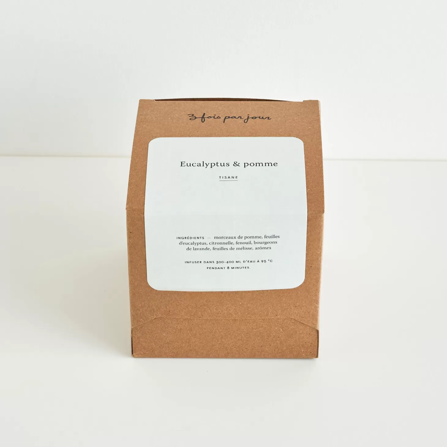 Trois fois par jour Tisane En Sachets Eucalyptus & Pomme Cheap