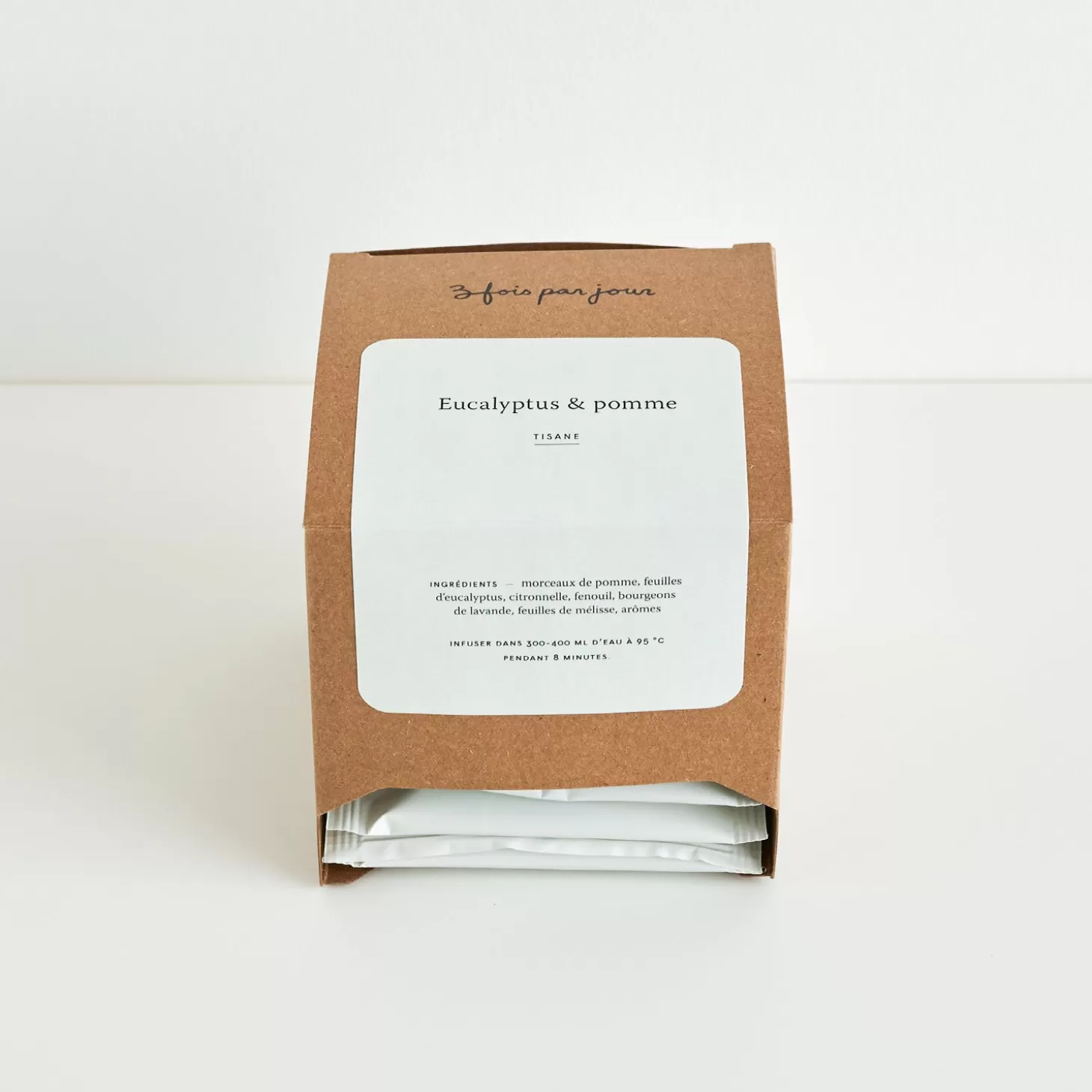 Trois fois par jour Tisane En Sachets Eucalyptus & Pomme Cheap