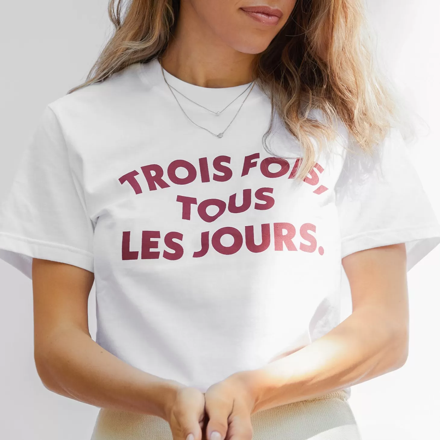 Trois fois par jour T-Shirt New