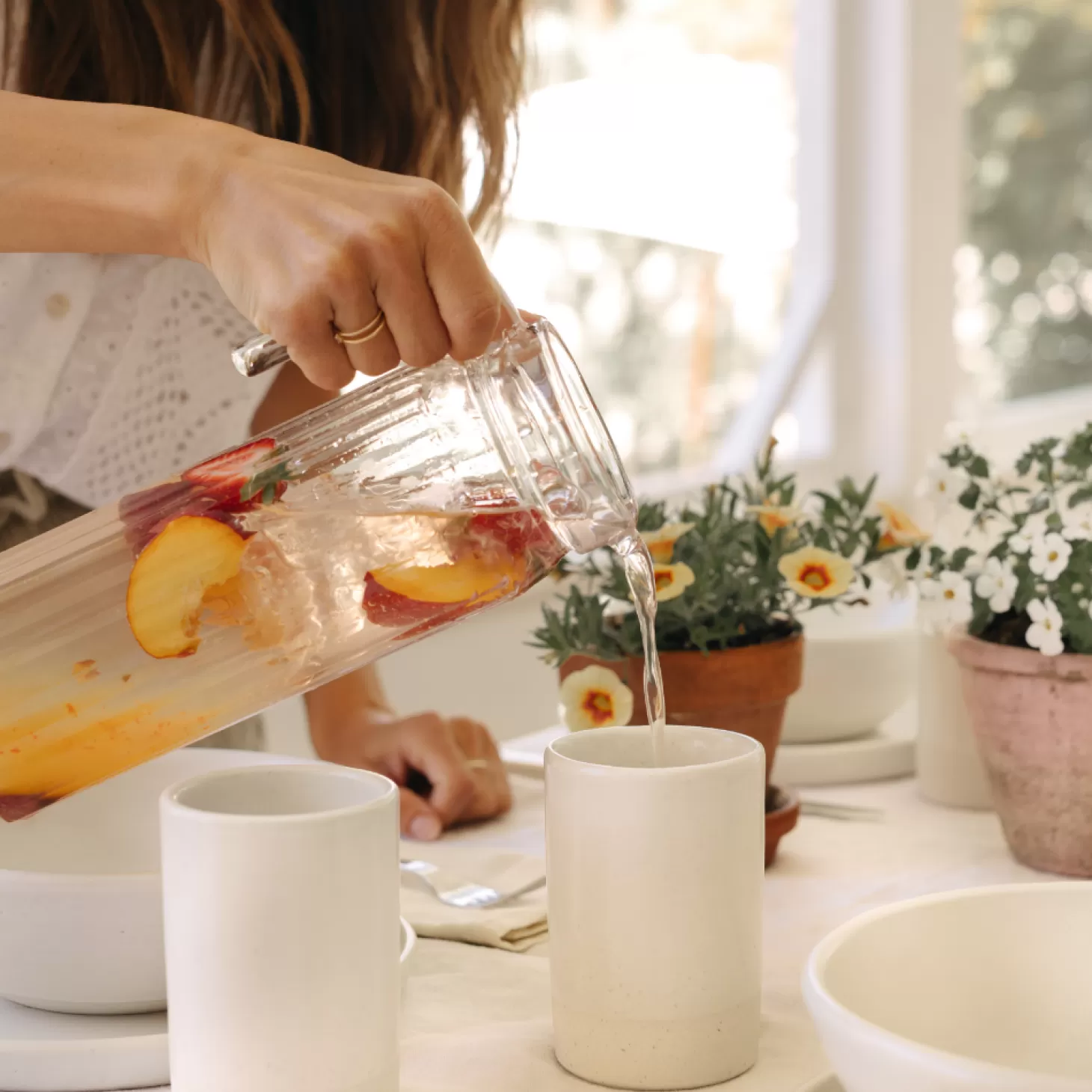 Trois fois par jour Verre En Céramique Clearance